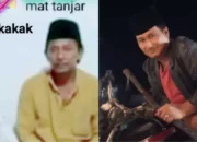 Potret Mat Tanjar guru silat Bangkalan korban carok vs Hasan Tanjung. (kolase TikTok @fsofiyaa)