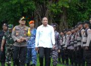 Polres Maluku Tenggara Gelar Apel Pergeseran Pasukan Pengamanan Pemilu 2024