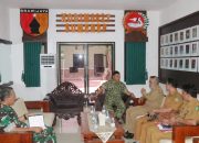 Dandim 0827/Sumenep Terima Kunjungan Kadis DPMD, Bahas Program Irpom 2025